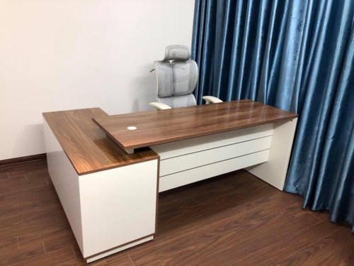 Bàn giám đốc chữ L1m6x0.6 kèm tủ phụ Bàn giám đốc chữ L1m6x0.6 kèm tủ phụ