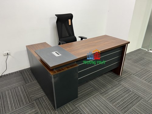 Bàn chữ L 1m6x0,6+1m2x0.4 sang trọng Bàn chữ L 1m6x0,6+1m2x0.4 sang trọng